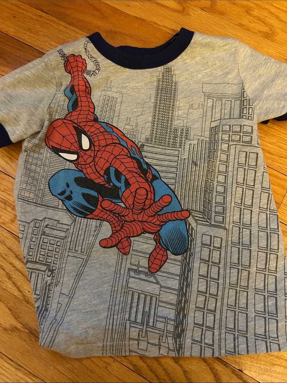 Marvel Spiderman Toddler Short Sleeve Size 4T